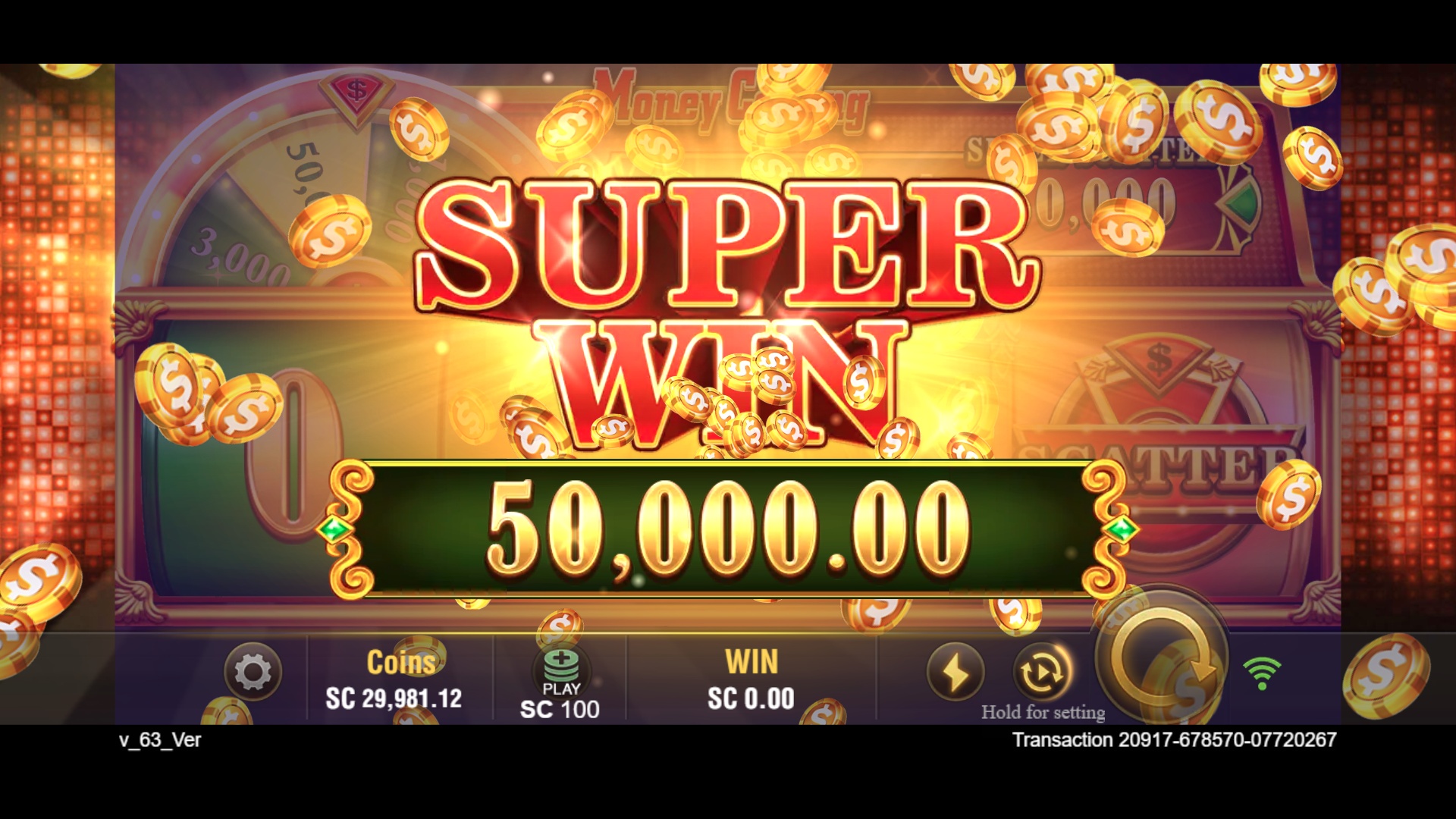Money Coming - Jackpot Bonus